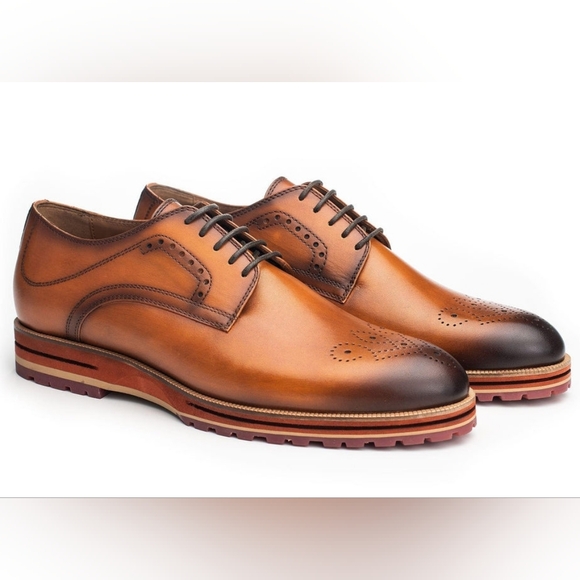 Moral Code Mayson Men's Blucher Dress Oxford 10.5 - Picture 9 of 11